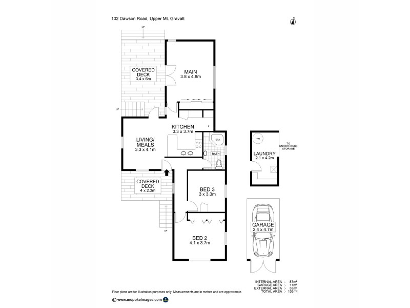 102 Dawson Road, Upper Mount Gravatt QLD 4122 Floorplan