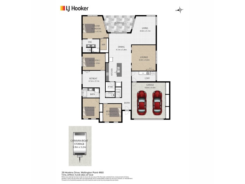 29 Hoskins Drive, Wellington Point QLD 4160 Floorplan