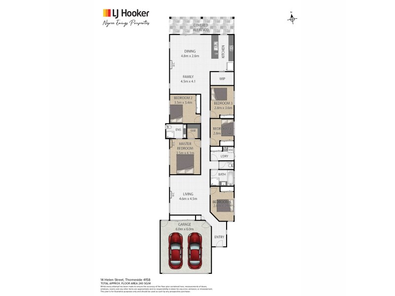 14 Helen Street, Thorneside QLD 4158 Floorplan
