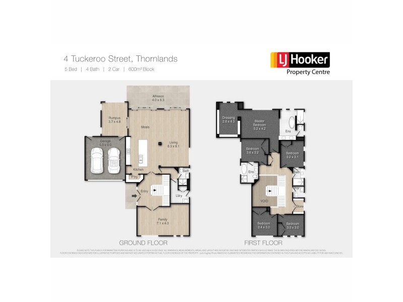 4 Tuckeroo Street, Thornlands QLD 4164 Floorplan