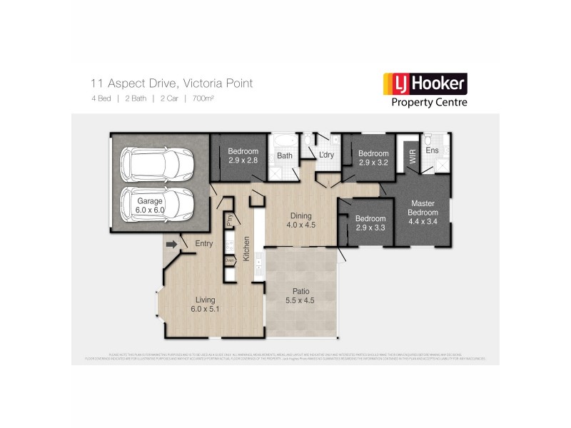 11 Aspect Drive, Victoria Point QLD 4165 Floorplan