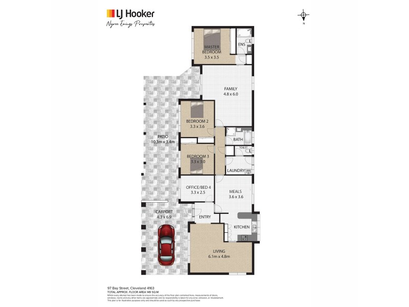 97 Bay Street, Cleveland QLD 4163 Floorplan