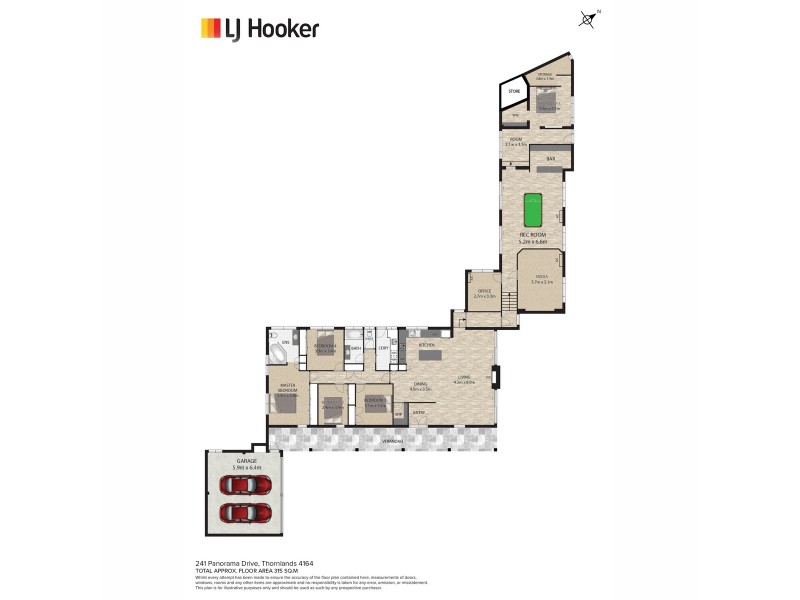 241 Panorama Drive, Thornlands QLD 4164 Floorplan
