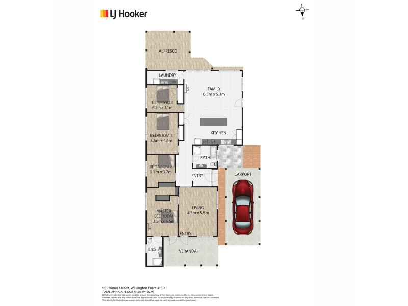 59 Plumer Street, Wellington Point QLD 4160 Floorplan