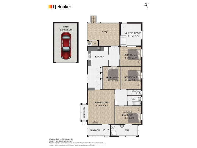 20 Carbethon Street, Manly QLD 4179 Floorplan