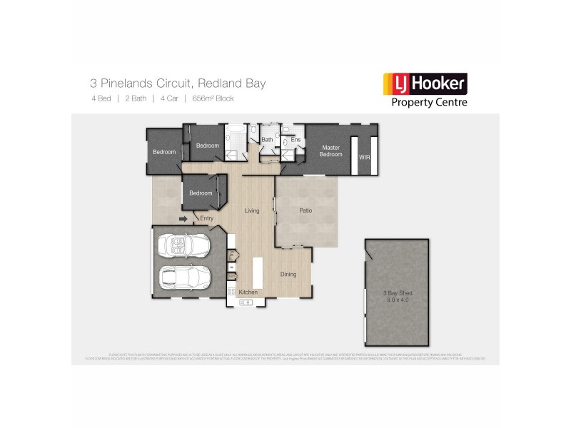 3 Pinelands Circuit, Redland Bay QLD 4165 Floorplan