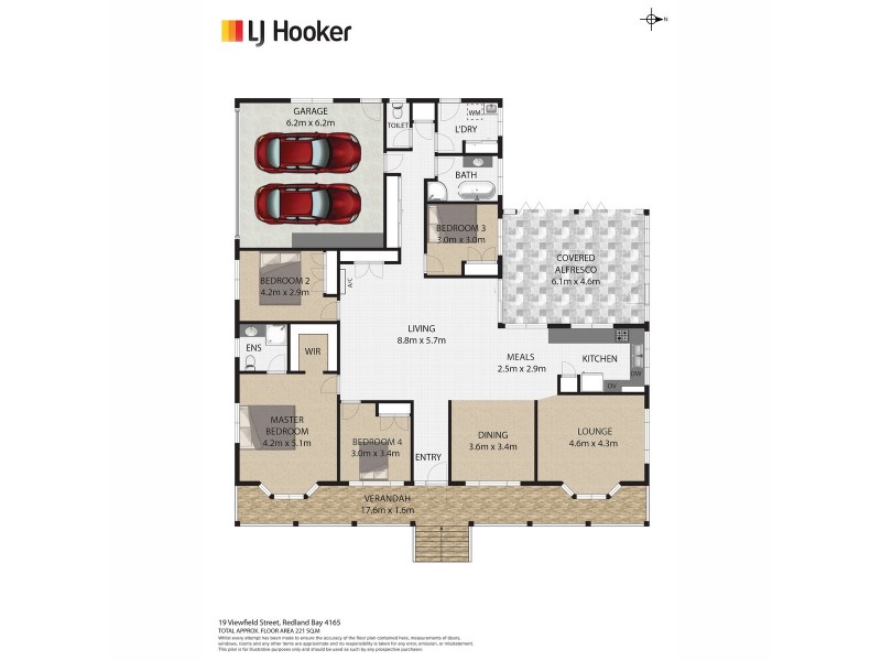 19 Viewfield Street, Redland Bay QLD 4165 Floorplan