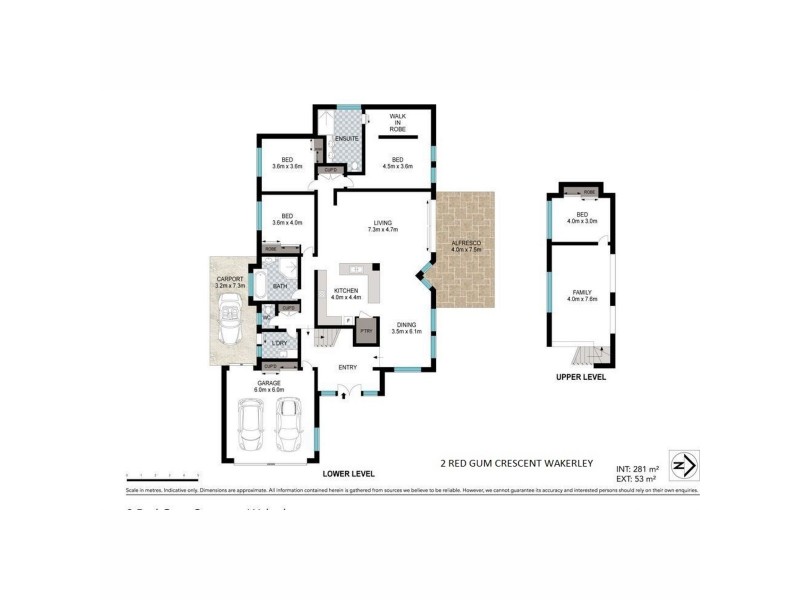 2 Red Gum Crescent, Wakerley QLD 4154 Floorplan