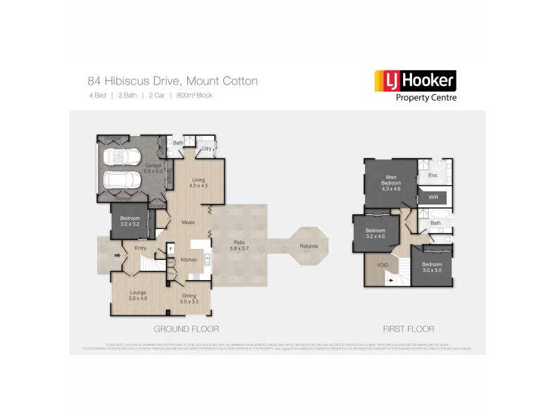84 Hibiscus Drive, Mount Cotton QLD 4165 Floorplan