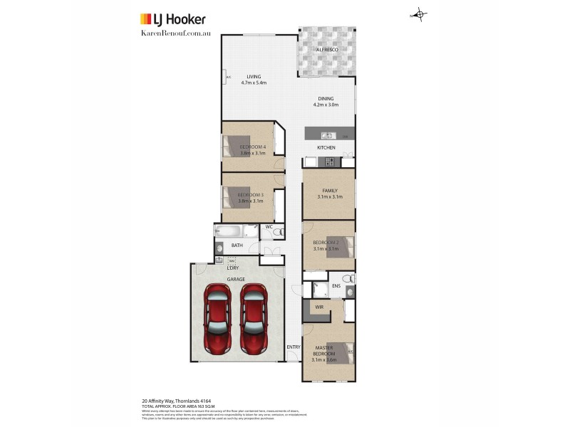 20 Affinity Way, Thornlands QLD 4164 Floorplan