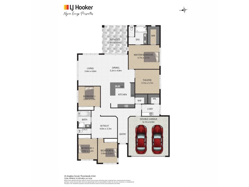 35 Angliss Circuit, Thornlands QLD 4164 Floorplan