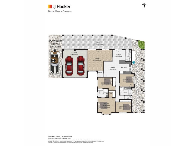 11 Natalin Street, Cleveland QLD 4163 Floorplan