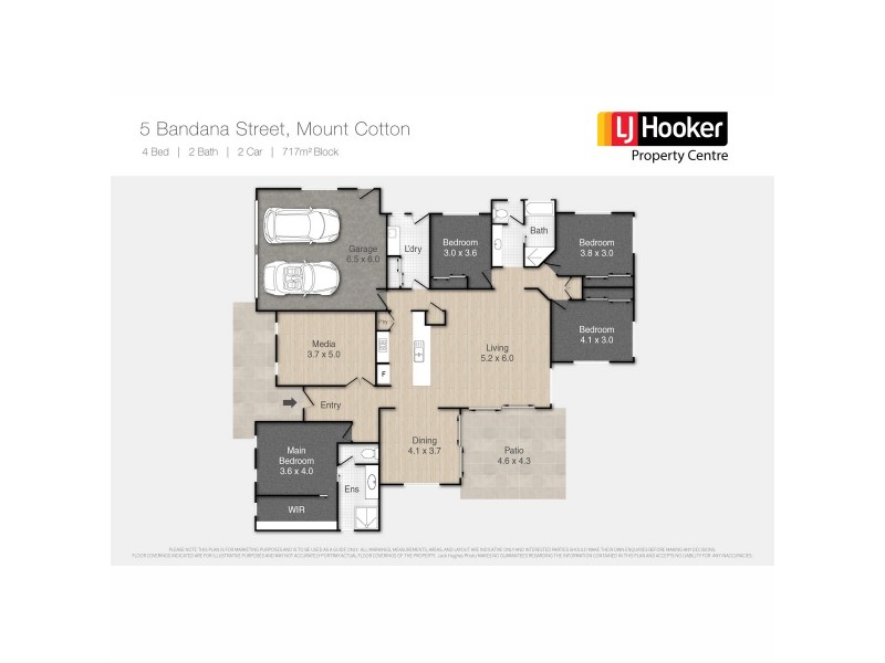 5 Bandana Street, Mount Cotton QLD 4165 Floorplan