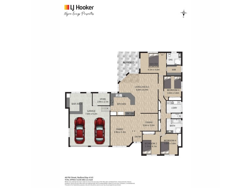 48 Pitt Street, Redland Bay QLD 4165 Floorplan