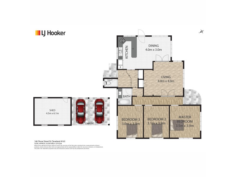 146 Shore Street North, Cleveland QLD 4163 Floorplan