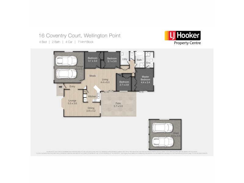 16 Coventry Court, Wellington Point QLD 4160 Floorplan