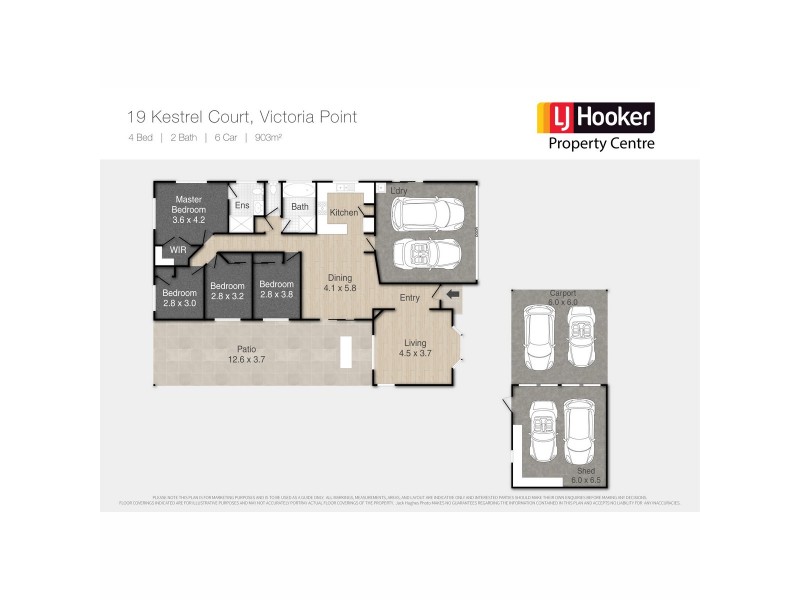19 Kestrel Court, Victoria Point QLD 4165 Floorplan
