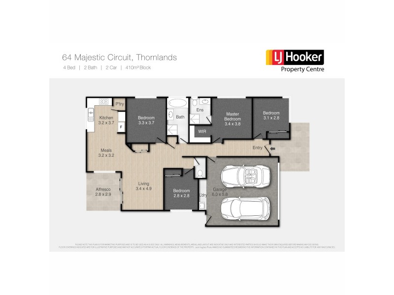 64 Majestic Circuit, Thornlands QLD 4164 Floorplan