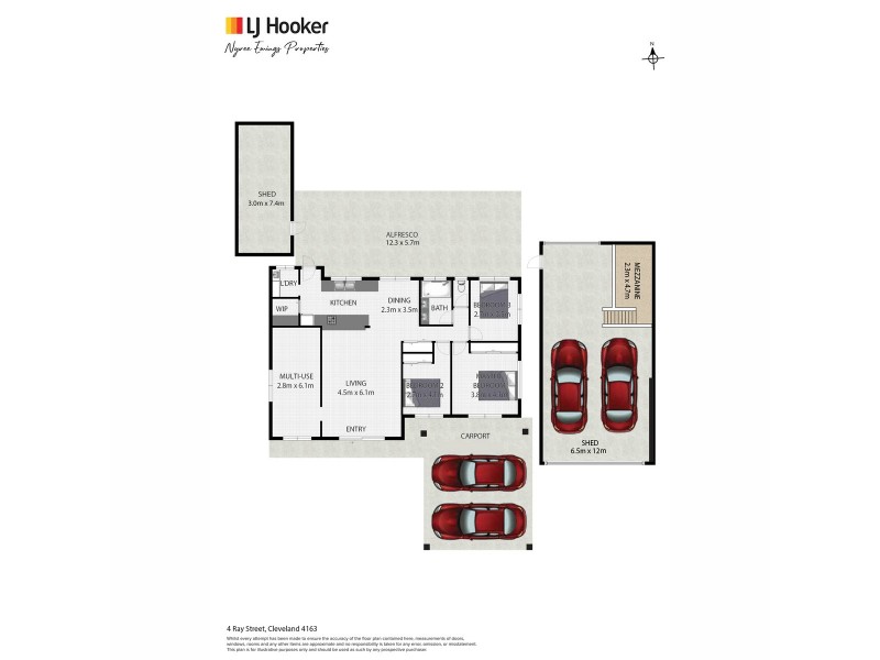 4 Ray Street, Cleveland QLD 4163 Floorplan