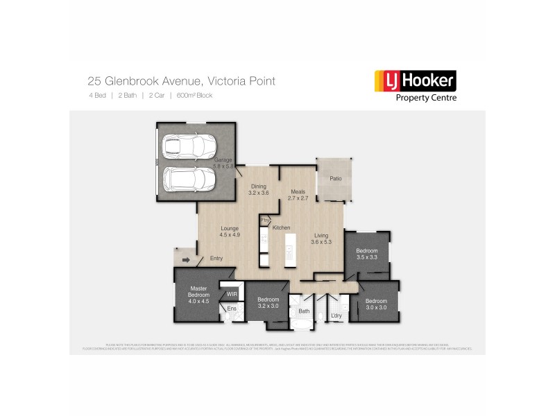 25 Glenbrook Avenue, Victoria Point QLD 4165 Floorplan