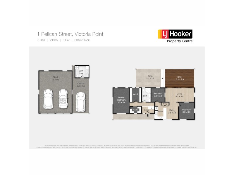1 Pelican Street, Victoria Point QLD 4165 Floorplan