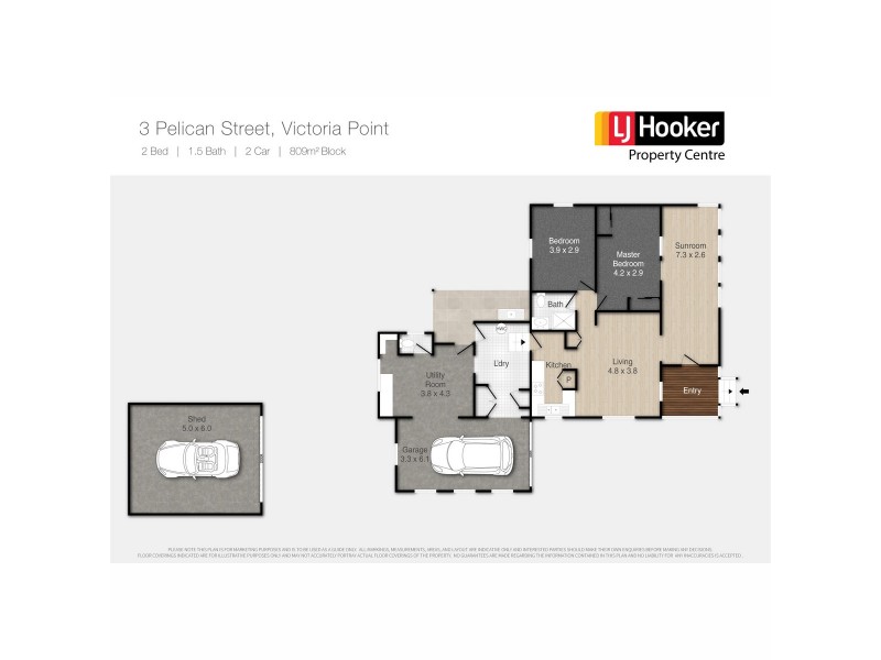 3 Pelican Street, Victoria Point QLD 4165 Floorplan