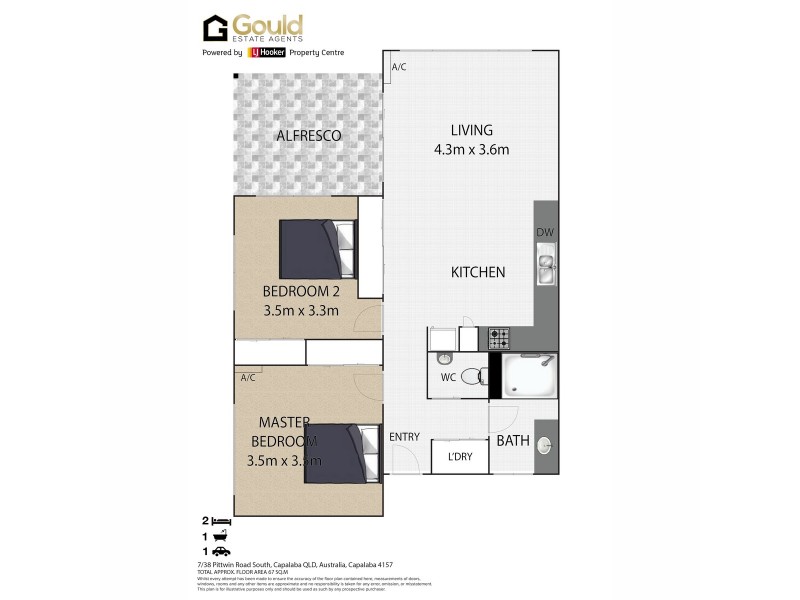 7/38 Pittwin Road South, Capalaba QLD 4157 Floorplan