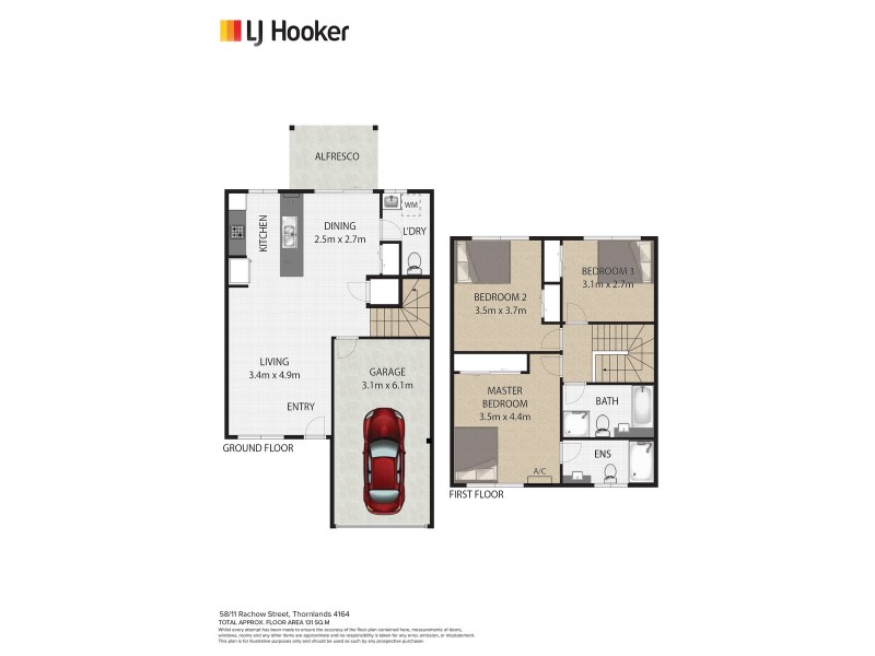 58/11 Rachow Street, Thornlands QLD 4164 Floorplan