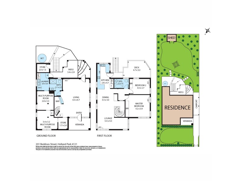 201 Beddoes Street, Holland Park QLD 4121 Floorplan