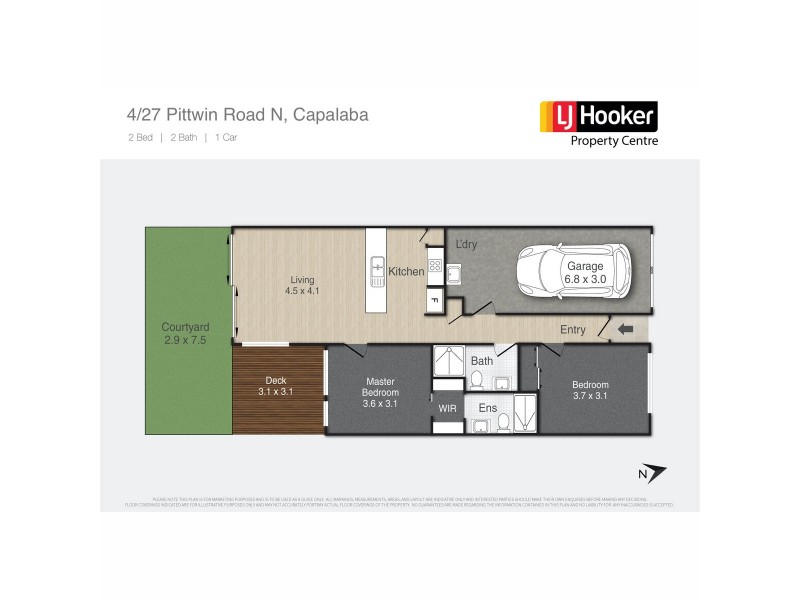 4/27 Pittwin Road North, Capalaba QLD 4157 Floorplan