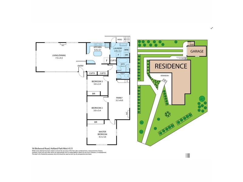56 Birdwood Road, Holland Park West QLD 4121 Floorplan
