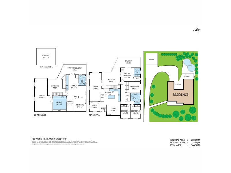 180 Manly Road, Manly West QLD 4179 Floorplan