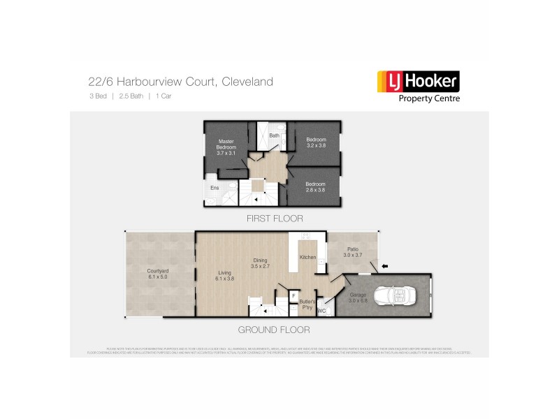 22/6 Harbourview Court, Raby Bay QLD 4163 Floorplan
