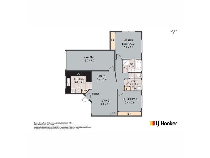 9/17-19 Almara Street, Capalaba QLD 4157 Floorplan