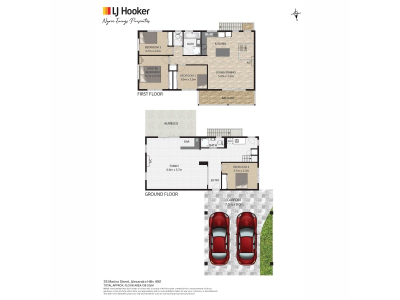 35 Marina Street, Alexandra Hills QLD 4161 Floorplan
