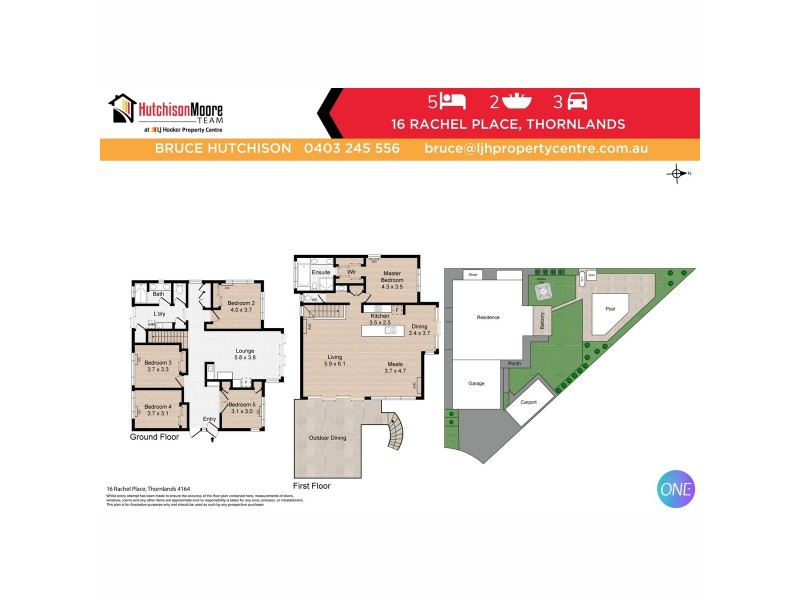 16 Rachel Place, Thornlands QLD 4164 Floorplan