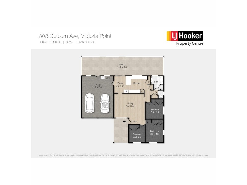 303 Colburn Avenue, Victoria Point QLD 4165 Floorplan