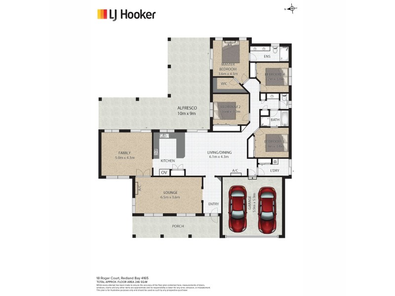 18 Roger Court, Redland Bay QLD 4165 Floorplan