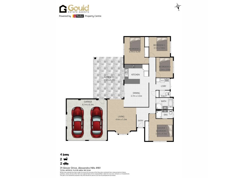 31 Glover Drive, Alexandra Hills QLD 4161 Floorplan