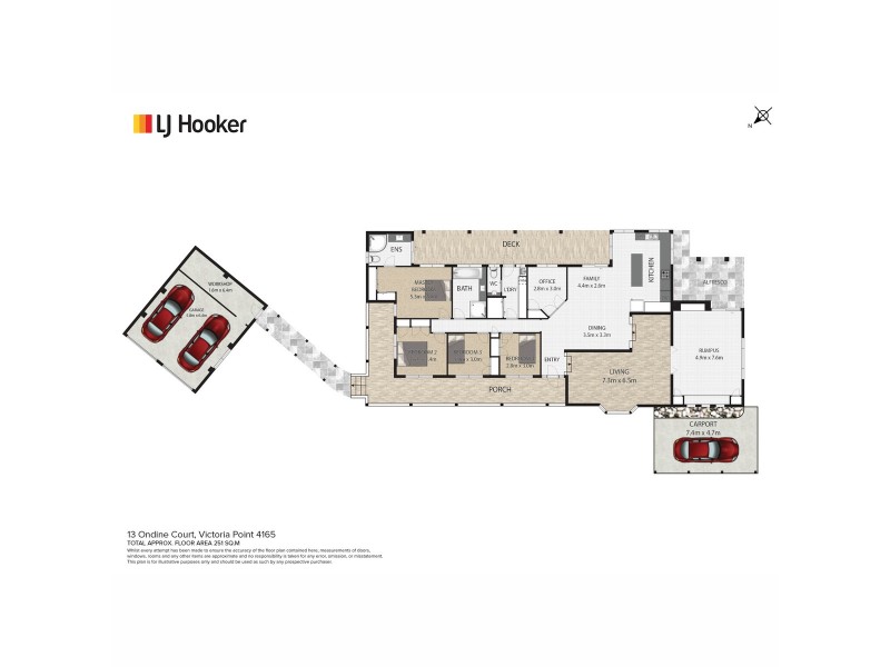 13 Ondine Court, Victoria Point QLD 4165 Floorplan