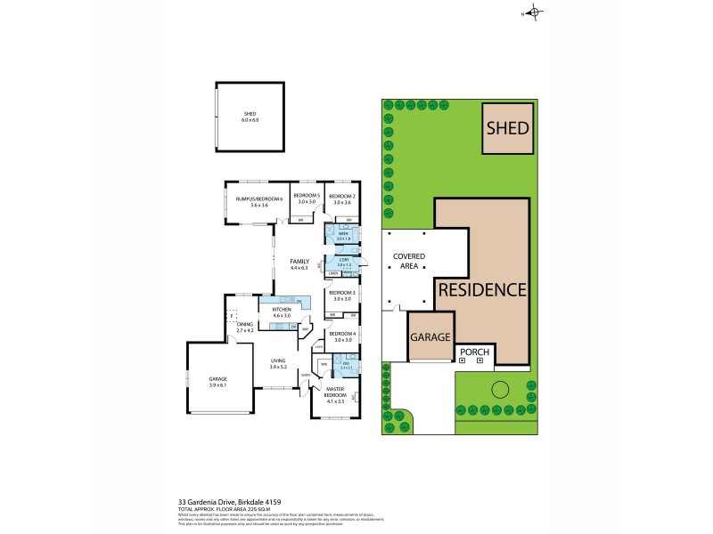 33 Gardenia Drive, Birkdale QLD 4159 Floorplan