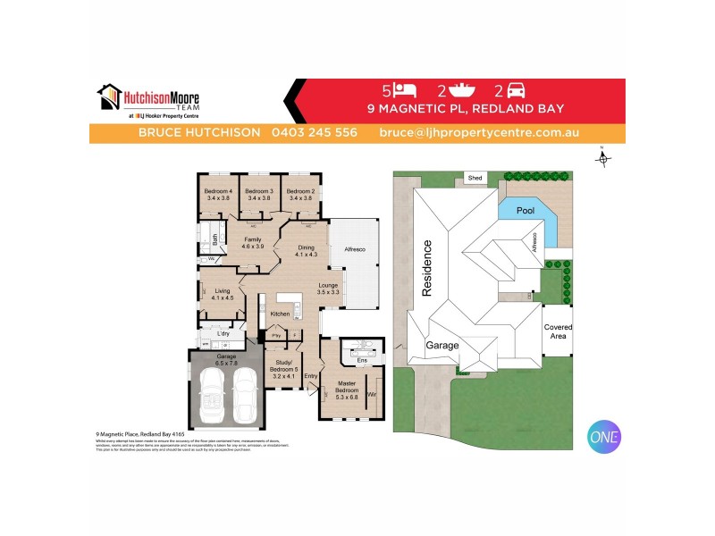 9 Magnetic Place, Redland Bay QLD 4165 Floorplan