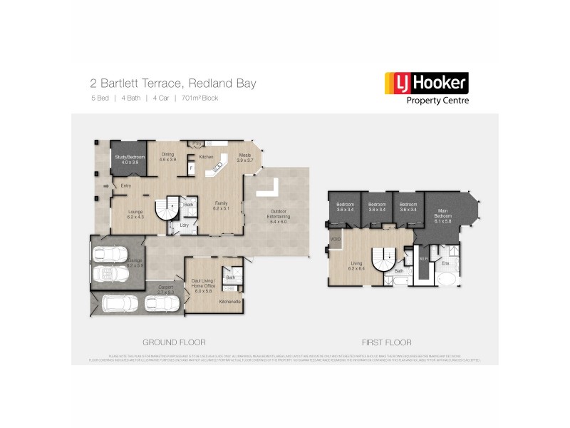 2 Bartlett Terrace, Redland Bay QLD 4165 Floorplan