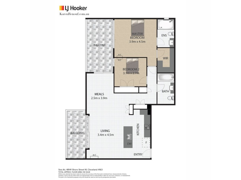 8/141 Shore Street West, Cleveland QLD 4163 Floorplan