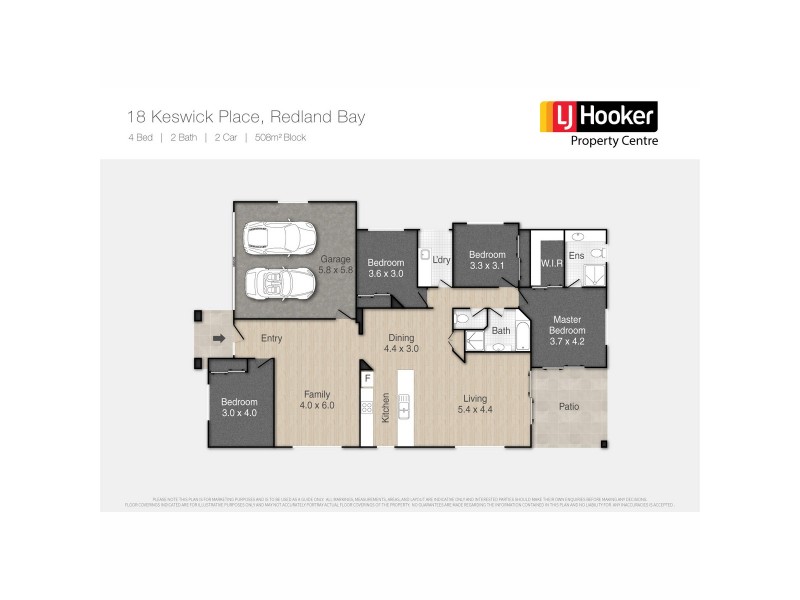 18 Keswick Place, Redland Bay QLD 4165 Floorplan