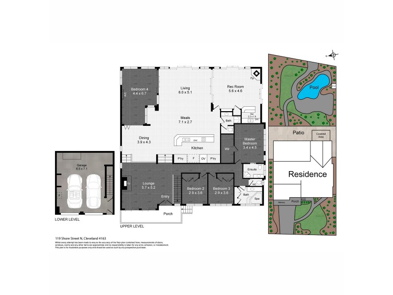 119 Shore Street North, Cleveland QLD 4163 Floorplan