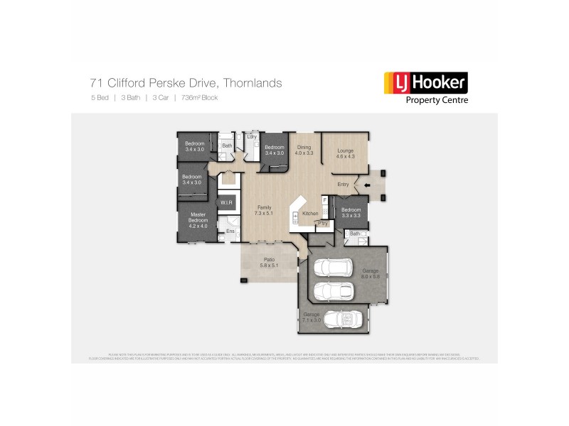 71 Clifford Perske Drive, Thornlands QLD 4164 Floorplan
