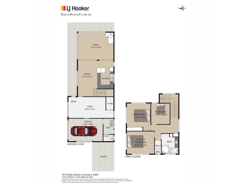 34 Thistle Street, Ormiston QLD 4160 Floorplan