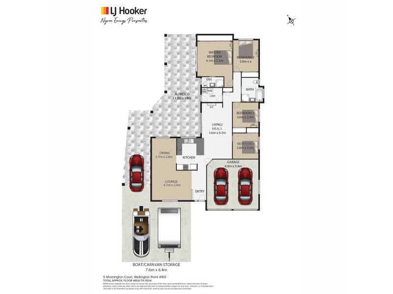 5 Mornington Court, Wellington Point QLD 4160 Floorplan