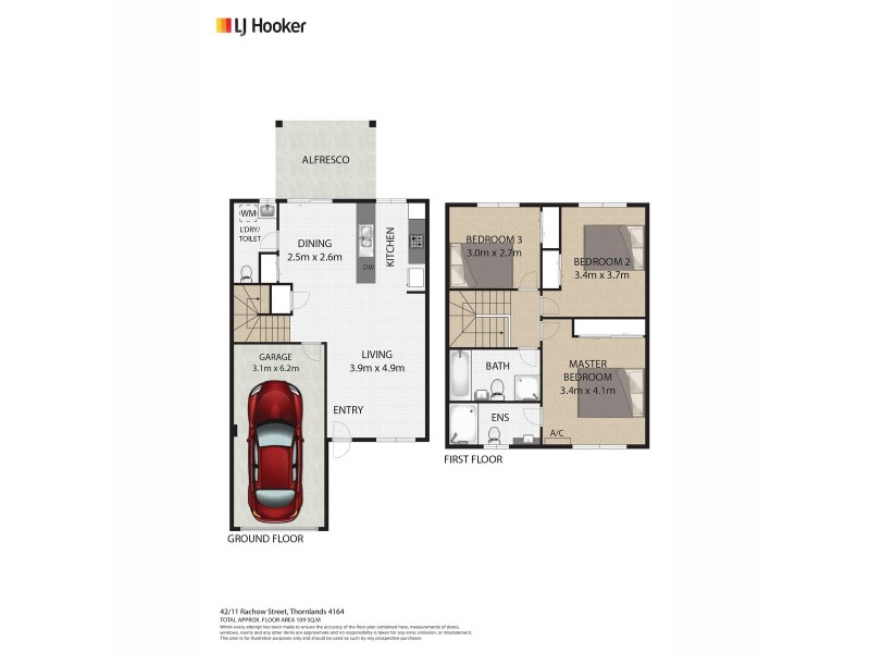 42/11 Rachow Street, Thornlands QLD 4164 Floorplan